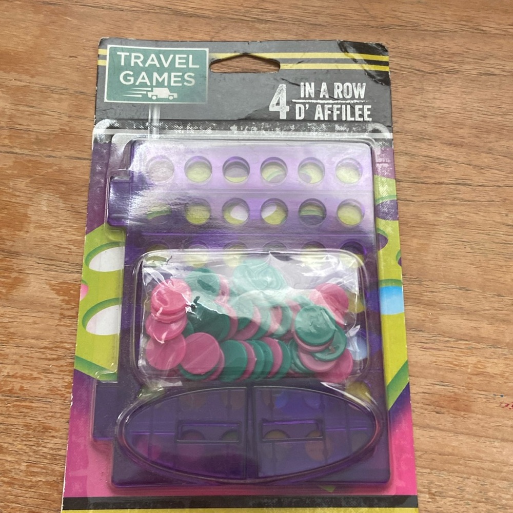 UNOPENED Travel Games 4 in a row
